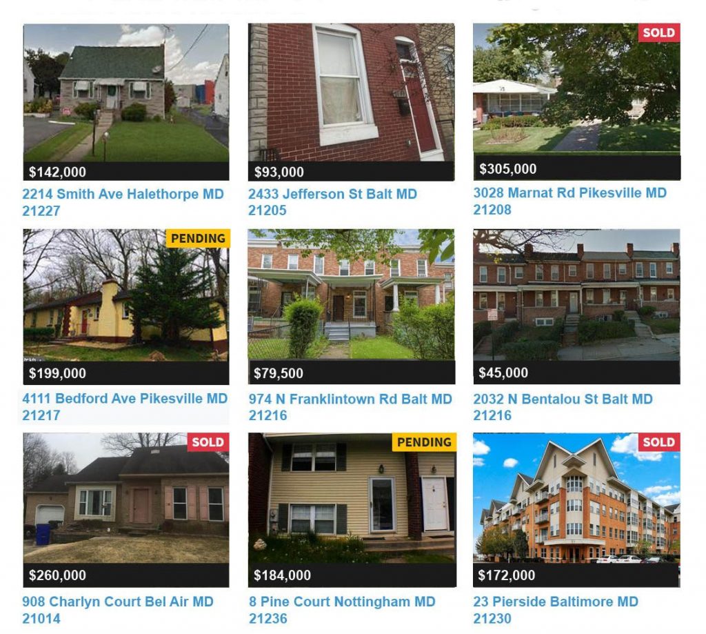 Sell House Dundalk, We buy Homes for Cash Hampden, Cash Offers Roland